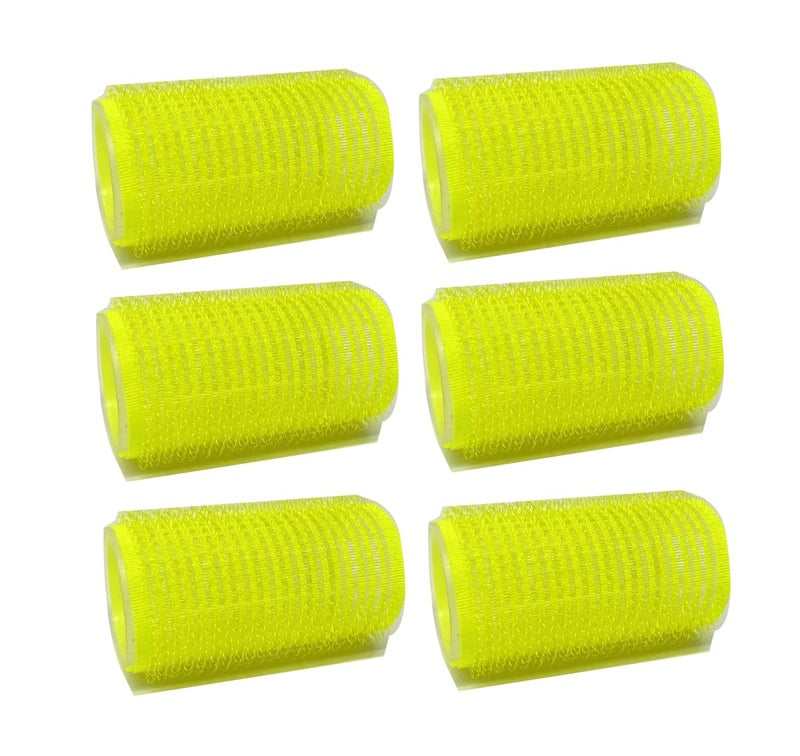 THE UM24 Small Self-Grip Hair Curlers Rollers for Salon & Home Styling, 6-Piece Set - Image 3